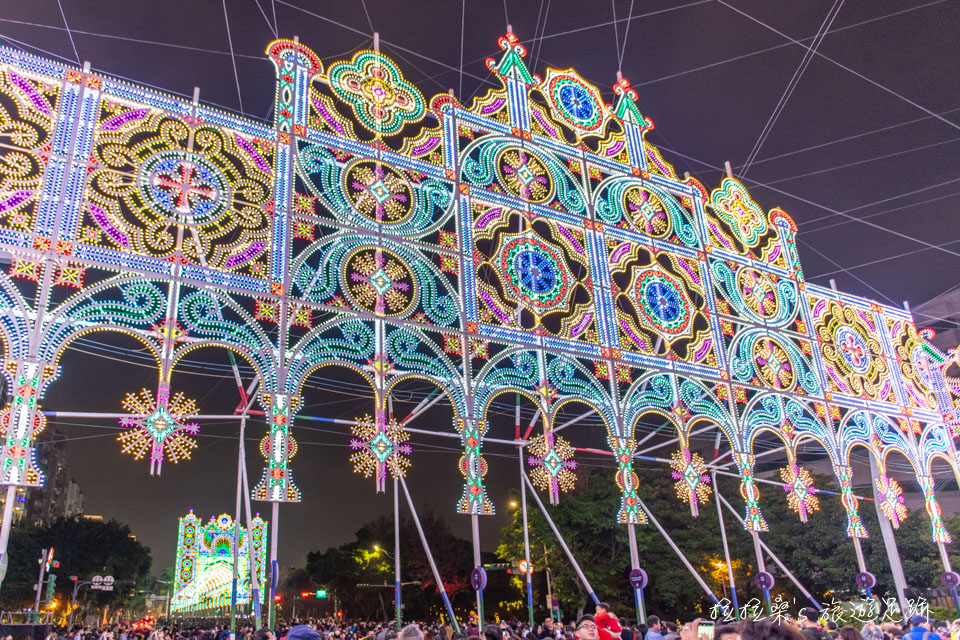 2019台北光之饗宴 Luminarie，浪漫的燈飾教堂、隧道，免費欣賞來自異國的藝術燈節