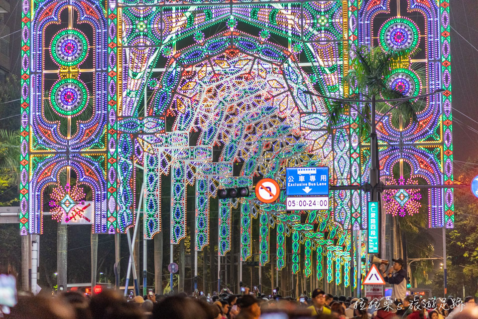 2019台北光之饗宴 Luminarie，浪漫的燈飾教堂、隧道，免費欣賞來自異國的藝術燈節