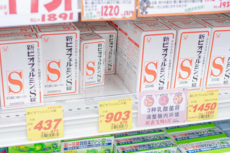 日本大國藥妝必買推薦，新表飛鳴S錠，調整腸胃環境的乳酸菌