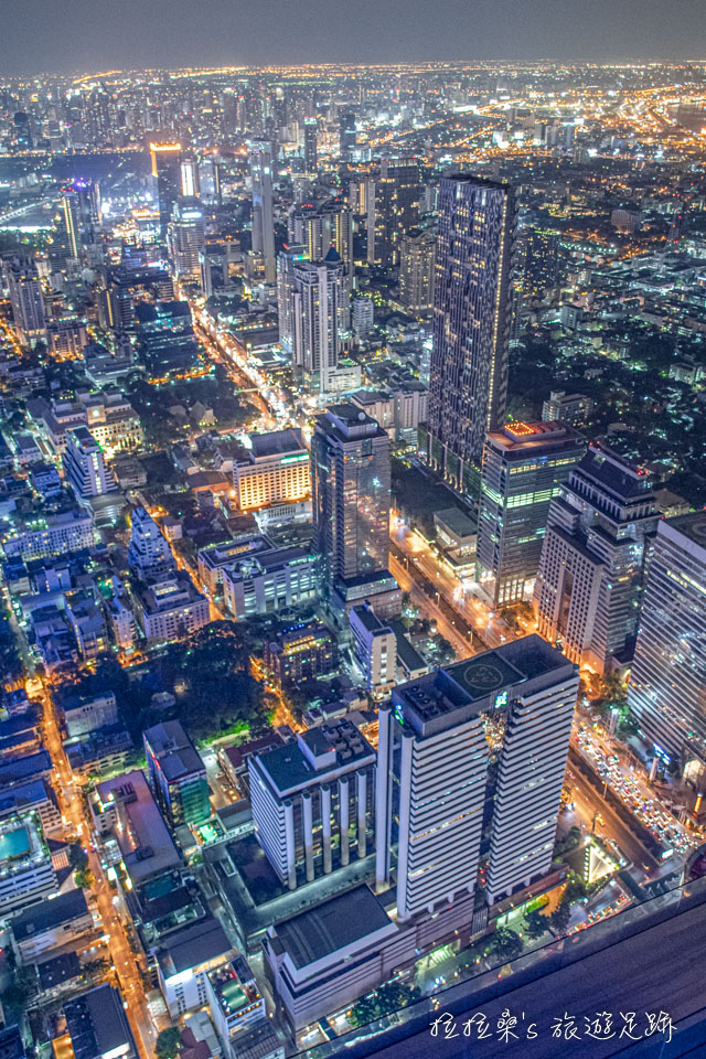曼谷Mahanakhon Skywalk最迷人的夜景，超好拍