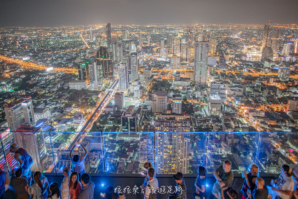 曼谷Mahanakhon Skywalk最迷人的夜景