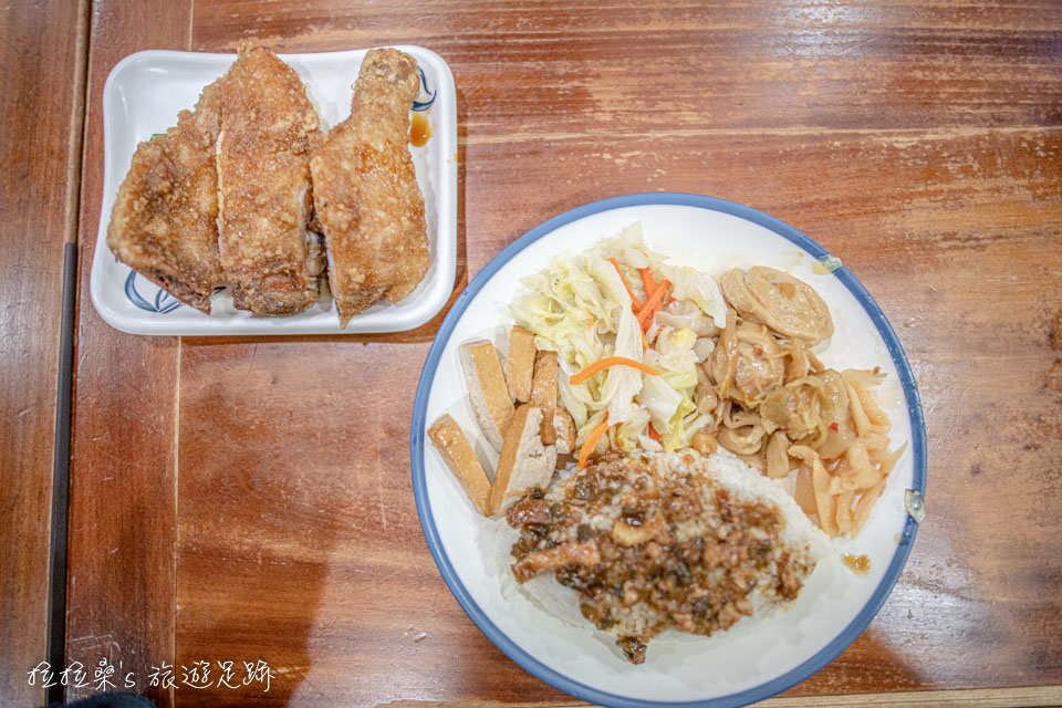 玉林雞腿大王最受歡迎的人氣雞腿飯